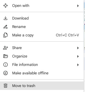 Manual deletion of duplicate files
