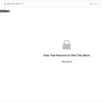 Dropdown menu showing the option to hide a photo in the Photos app