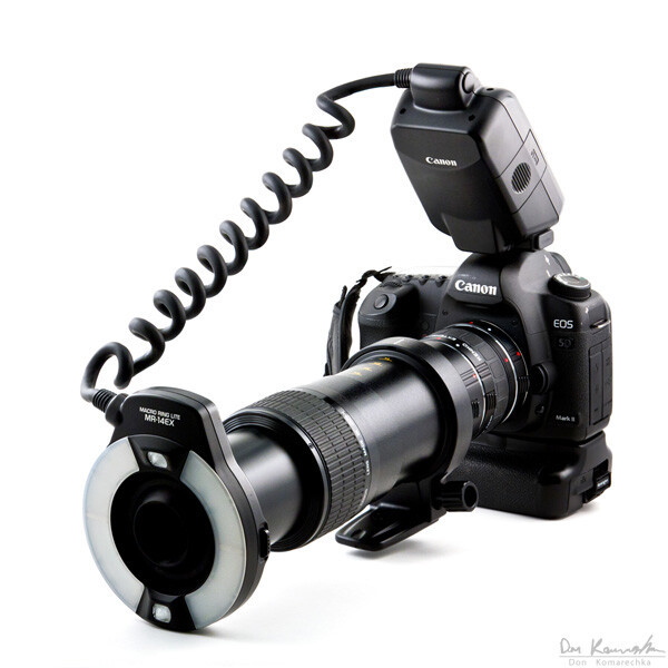 snowflake photography camera setup