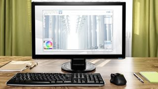 Paint.NET's simple interface for basic photo editing tasks