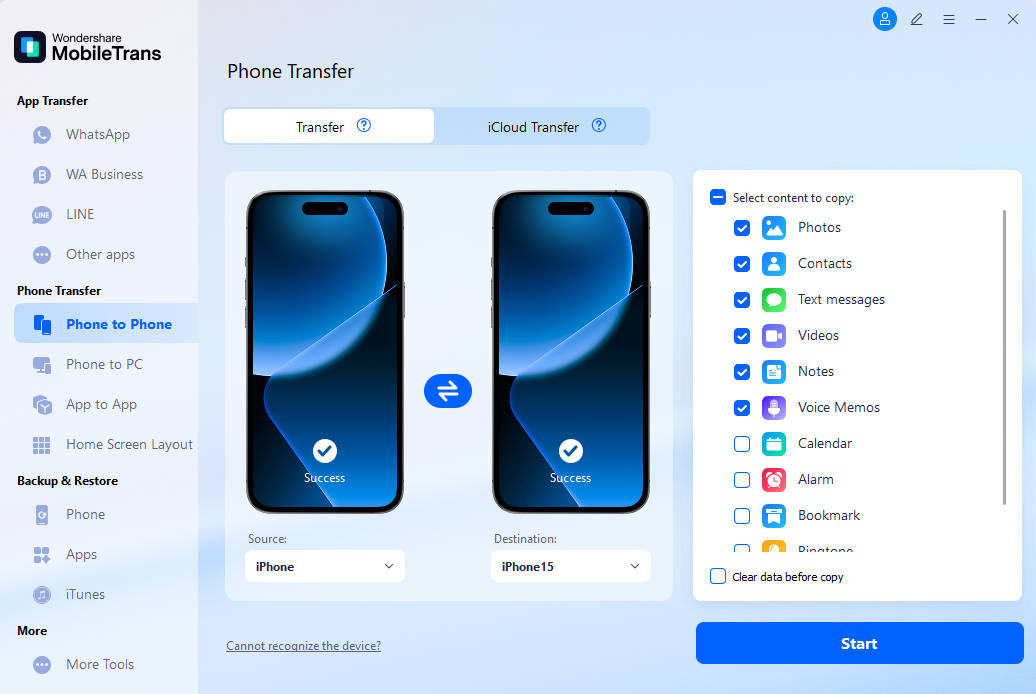 transfer files from iphone to mac
