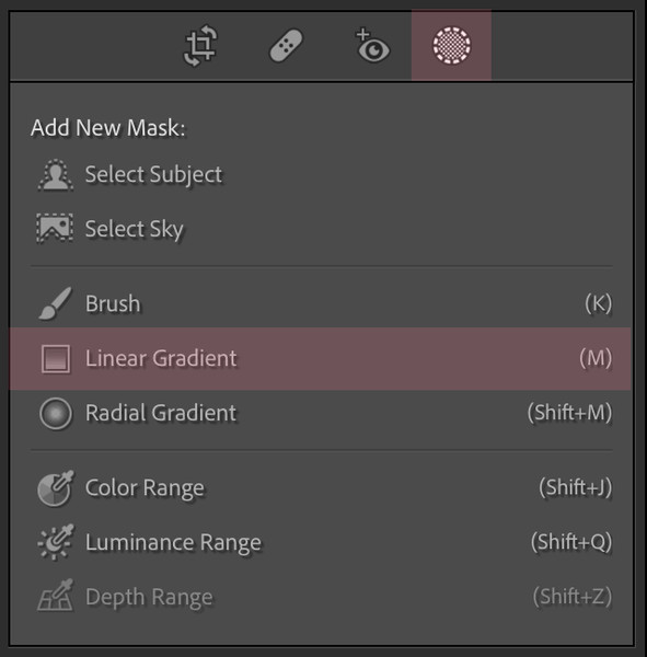 Lightroom Mobile interface on an iPhone, showing editing tools and adjustments