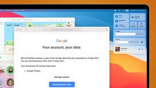 Google Photos download all