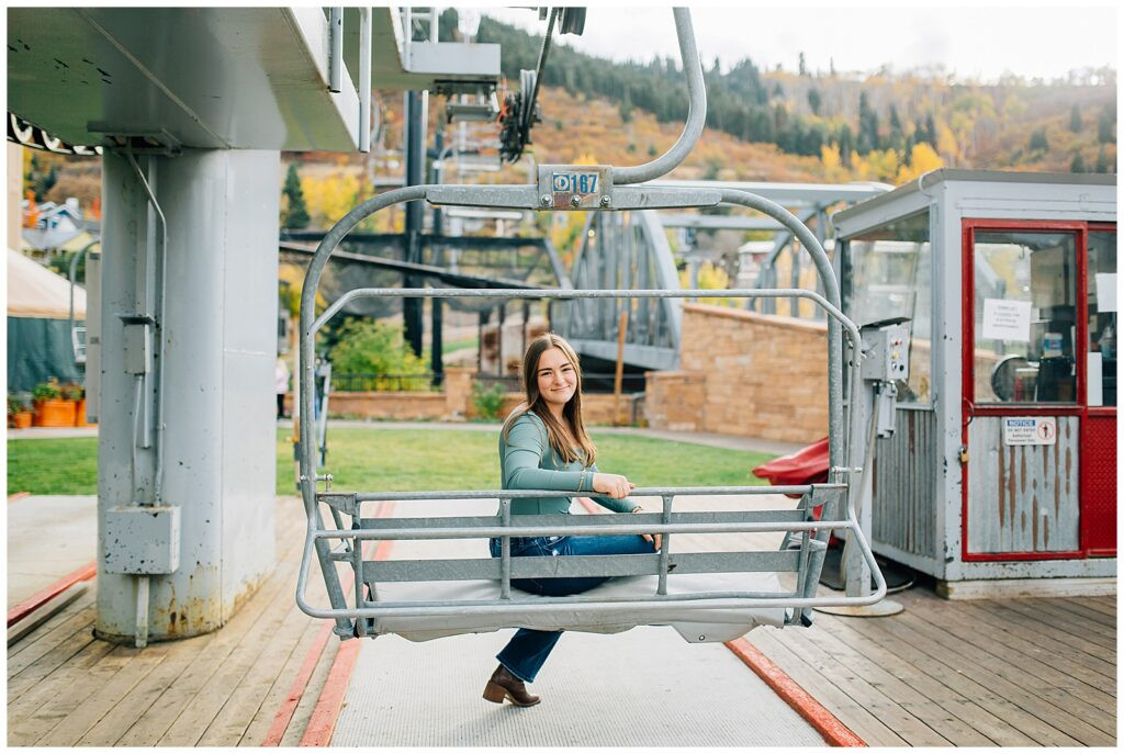 Fall Senior Photos: In Park City