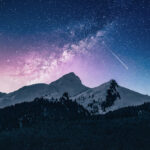Wide angle landscape photography