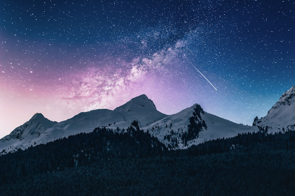 Wide angle landscape photography