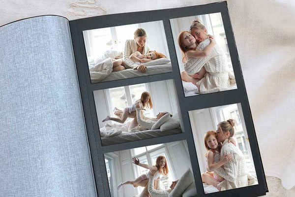 Regal Dry Mount Photo Album, highlighting the thick pages, glassine interleaving, and durable cover, ideal for long-term photo preservation.