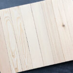 unfinished wood pallet sign