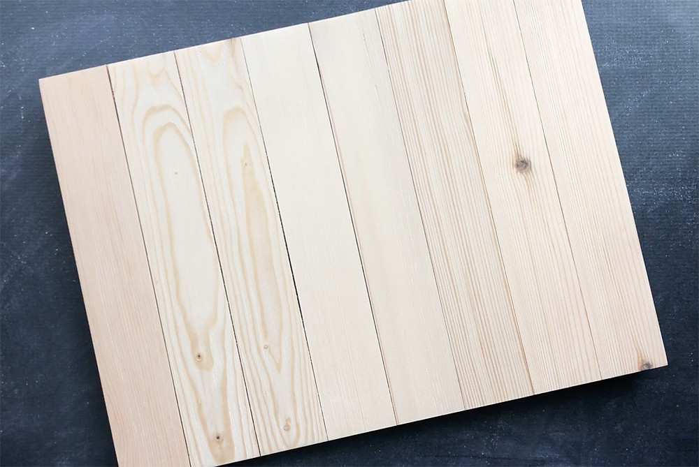 unfinished wood pallet sign
