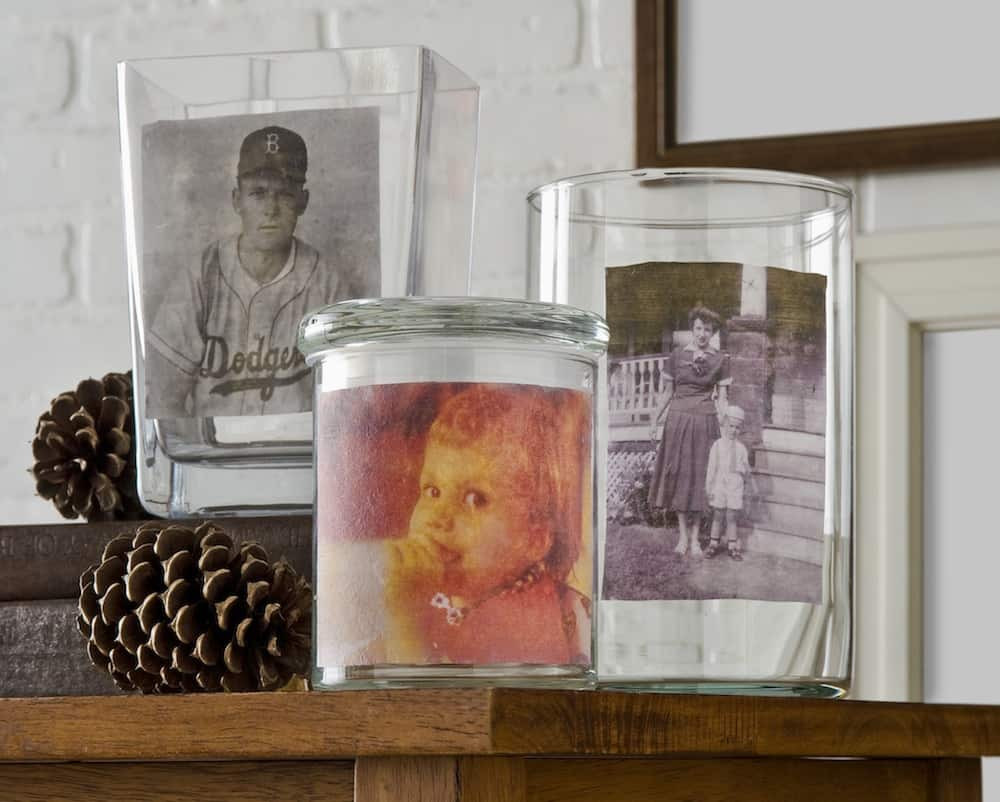 Photo Transfer on Glass