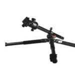 Close-up of photography equipment setup with various tools
