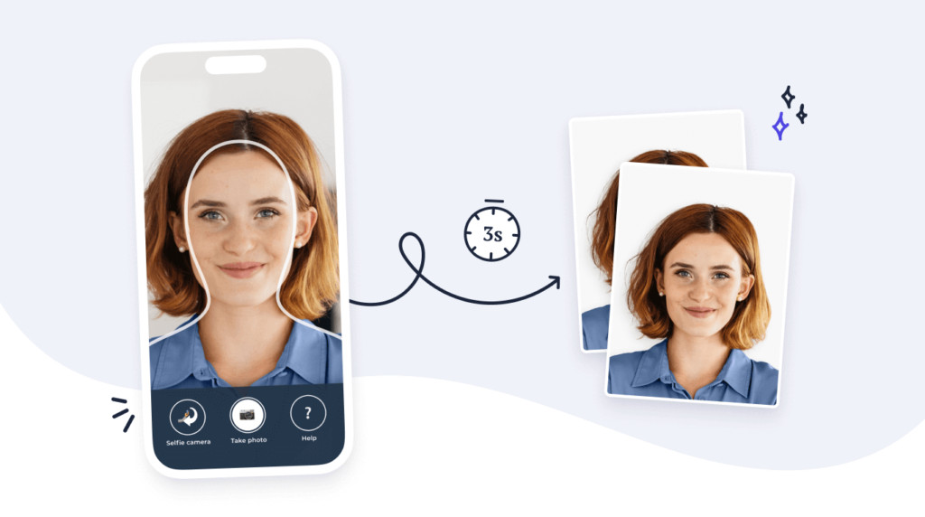 A person wearing a no-makeup look suitable for passport photos, emphasizing natural features with minimal enhancement.