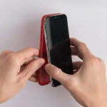 Removing phone from case for underwater housing, improving button access