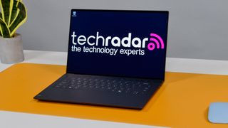 A Dell XPS 14 on a desk