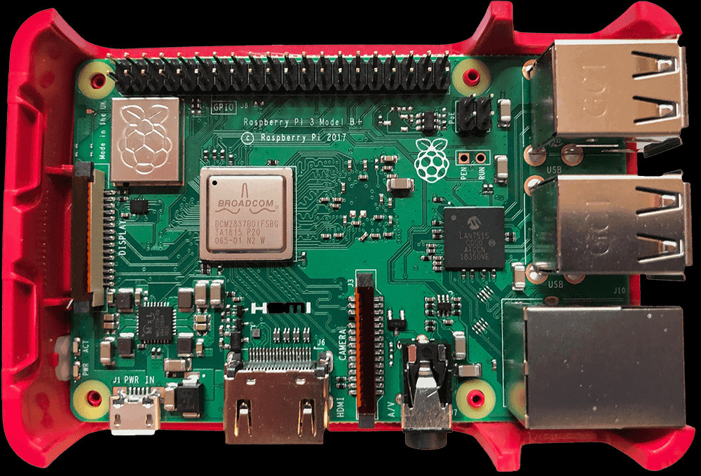 Components to create a raspberry pi digital photo frame