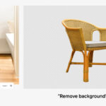 Photoshop remove background tool interface