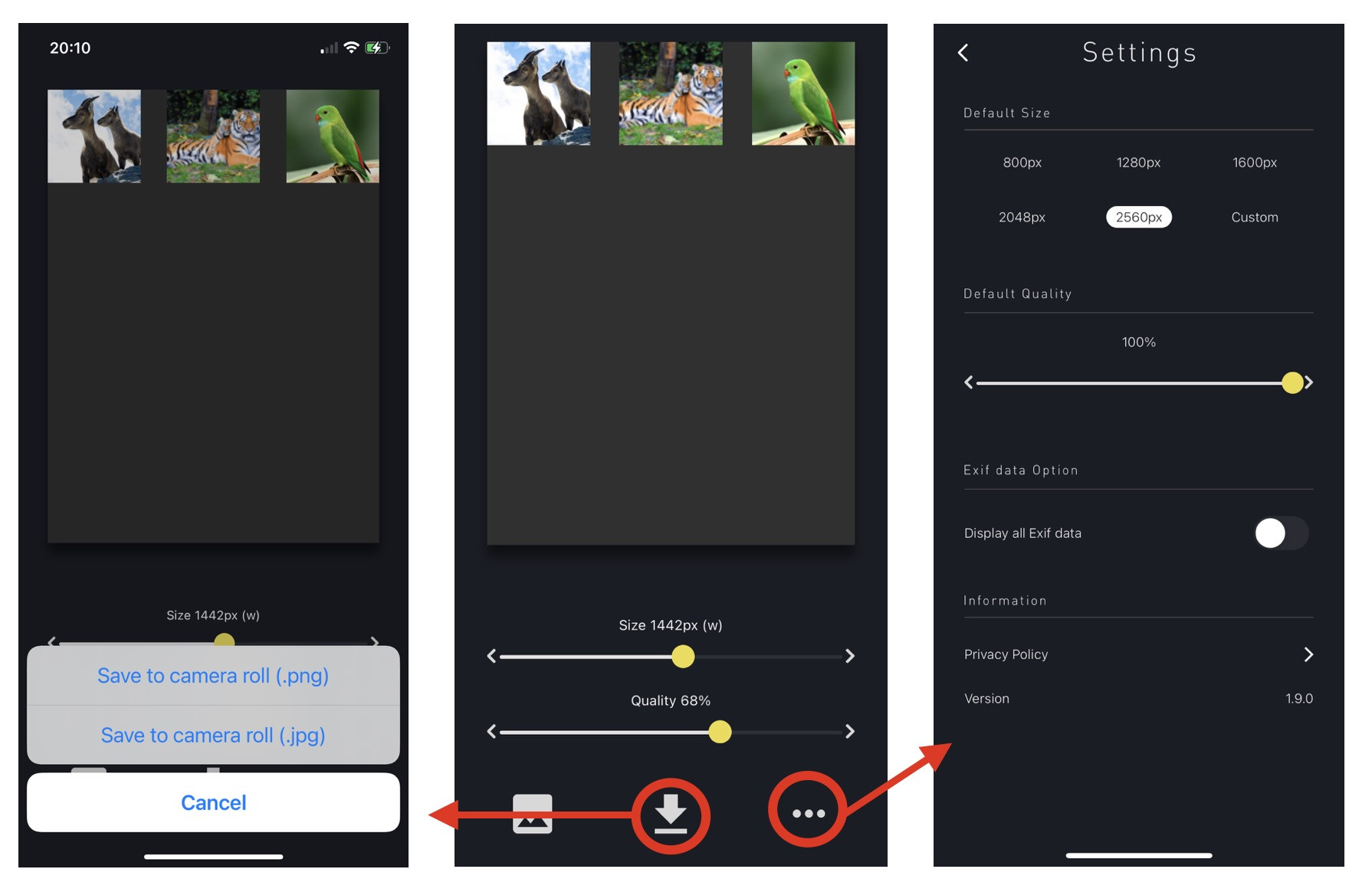 resizer app - free iOS app for bulk photo resizing