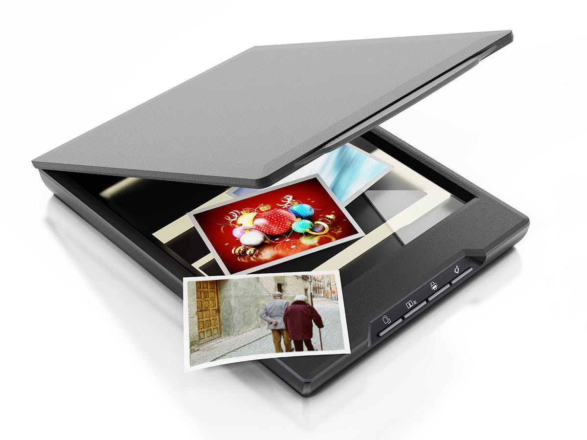 Using a Scanner to Enlarge Old Photos