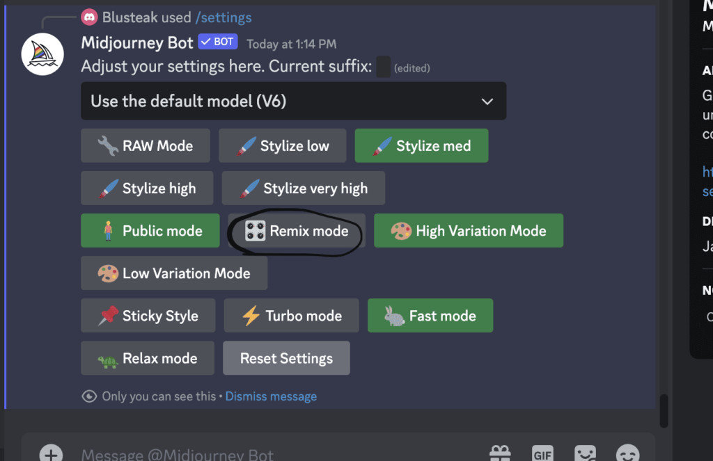 Midjourney allows you to make variations of a generated image easily