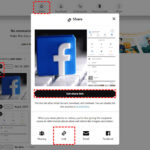 Amazon Photos Interface Showing Sharing Options