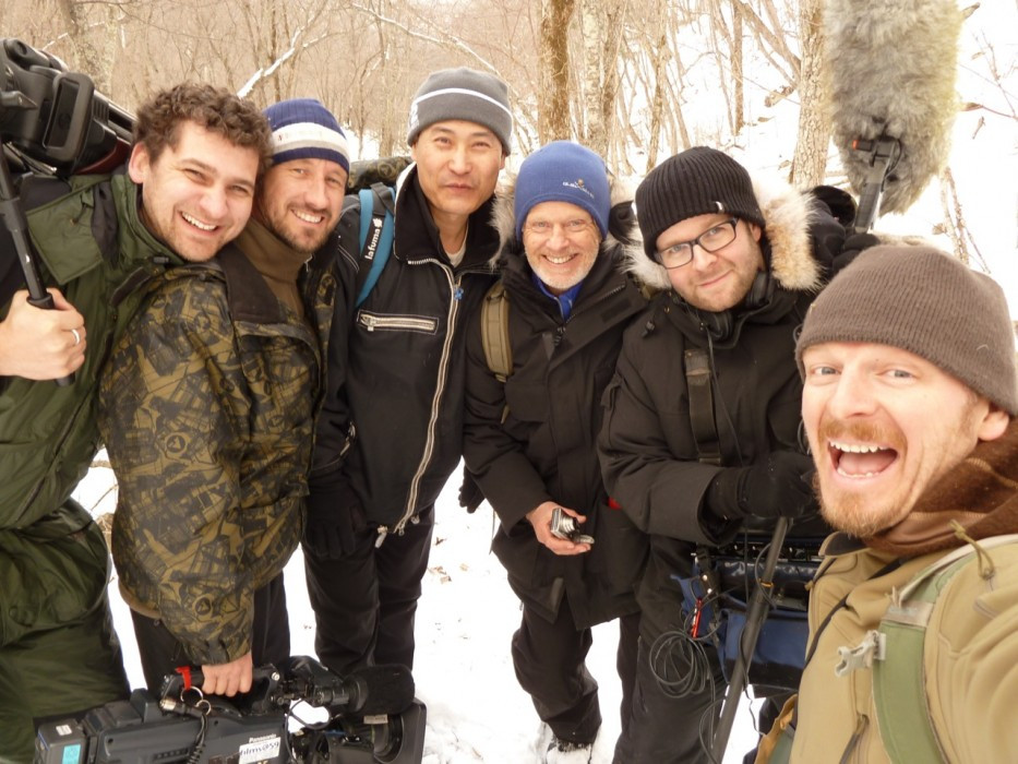 Wildlife photography team