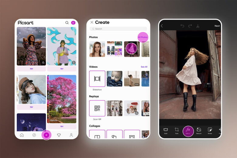 Flipping an Image Using PicsArt on Android