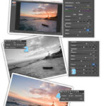 Adjusting contrast and clarity to enhance image detail