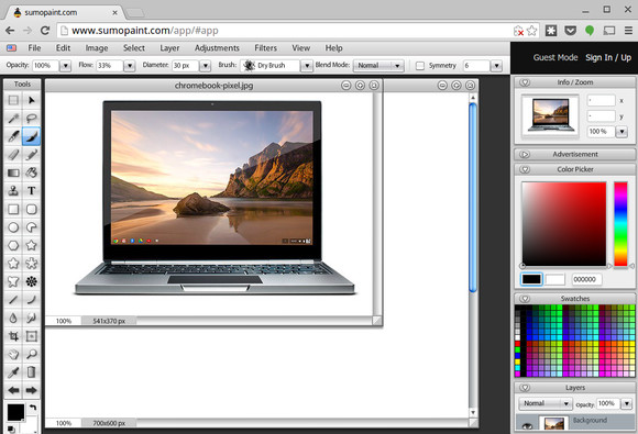 Sumo Paint Interface