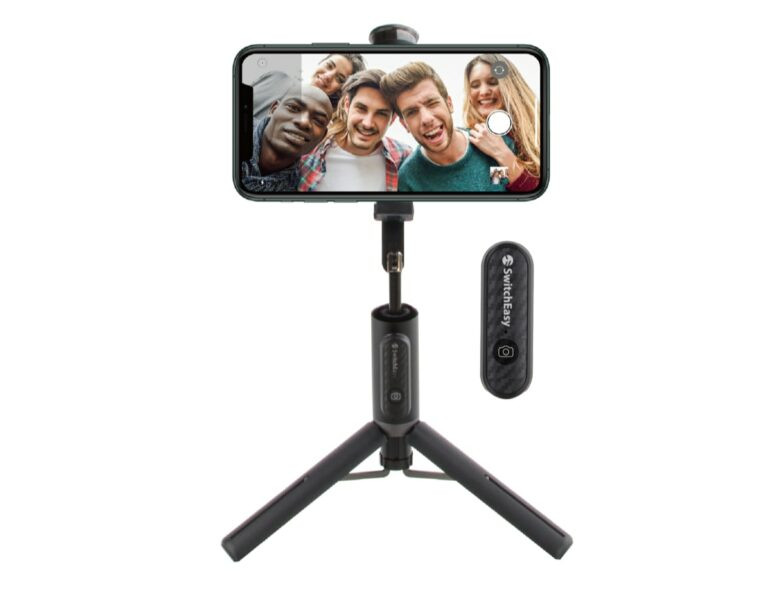SwitchEasy EasySelfie tripod stand for steady iPhone fireworks photography