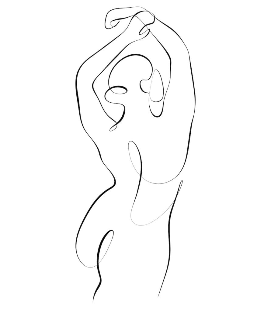 Techniques for using arms, legs, and facial expressions to enhance nudes