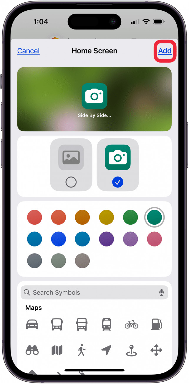 Resize and Position Images