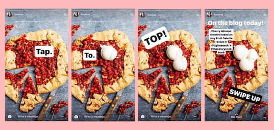 Instagram carousel featuring high-quality photography and engaging captions, showcasing a visual story.