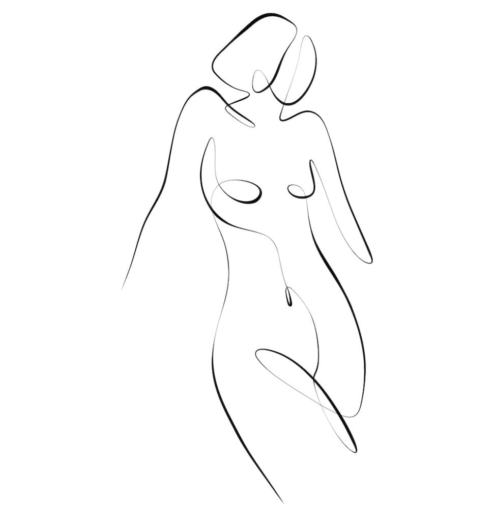 Camera position and angle techniques for visually appealing nudes