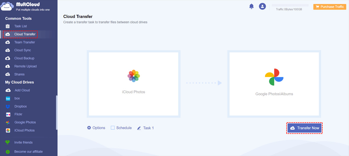 Cross-platform syncing of Google Photos
