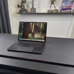16-inch MacBook Pro with M4 Pro chip in a studio being used