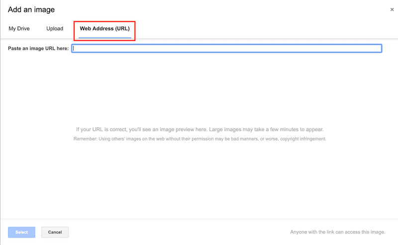 gmail signature from URL