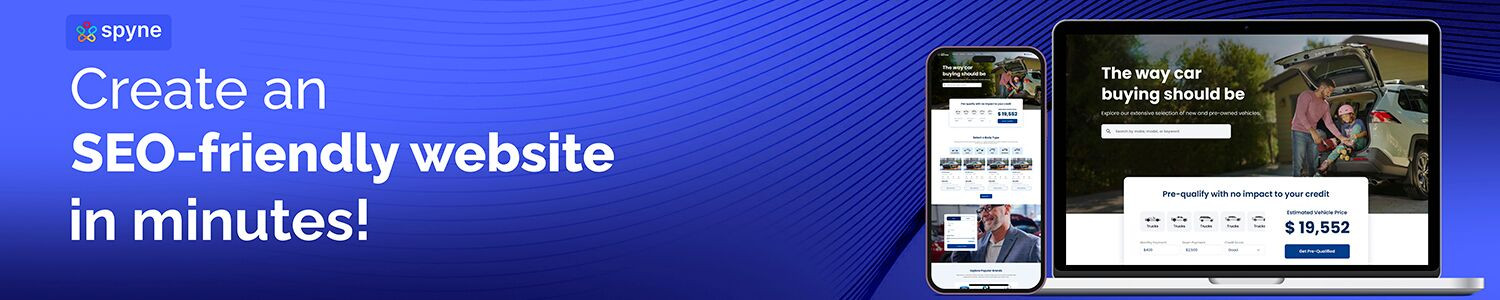 Website banner