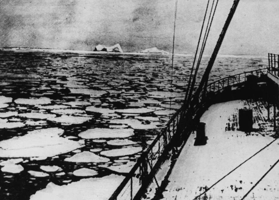 Titanic Sinking Location